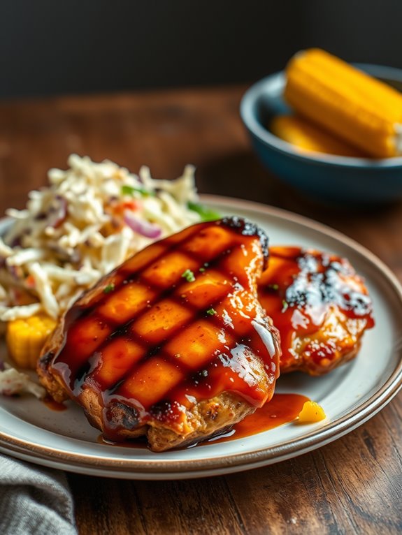 grilled chicken with honey bbq