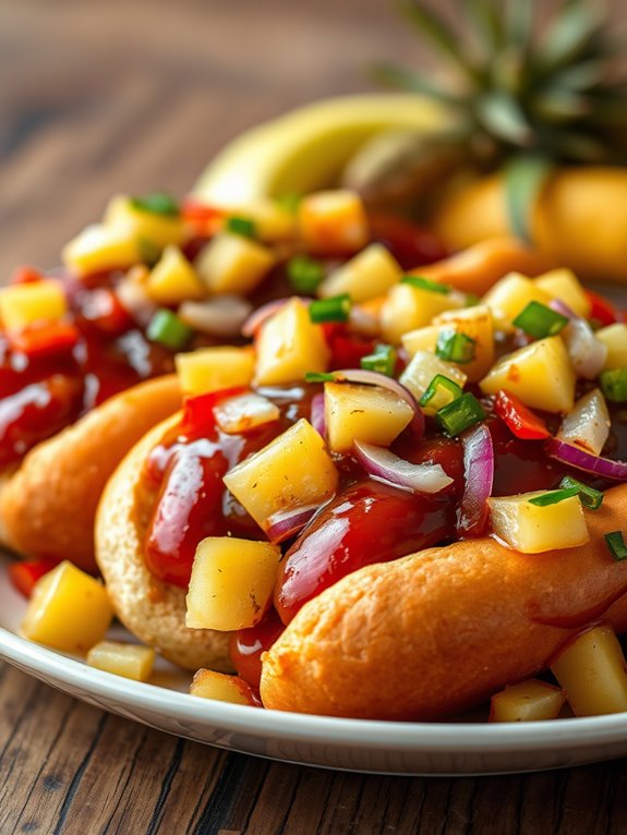 grilled hot dogs toppings