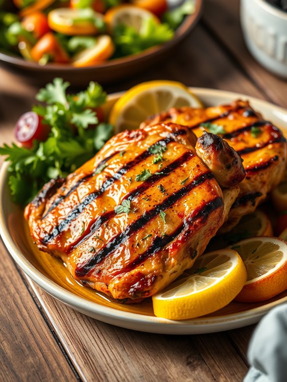 grilled lemon herb chicken