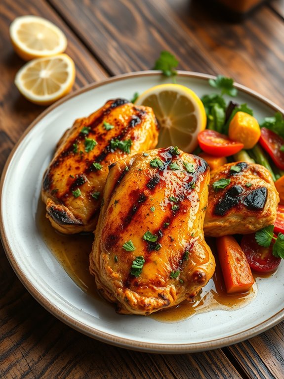 grilled lemon herb chicken