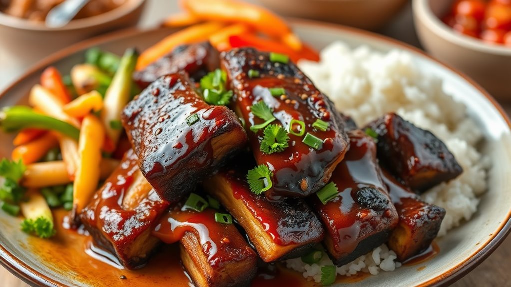 grilled smoky bbq ribs