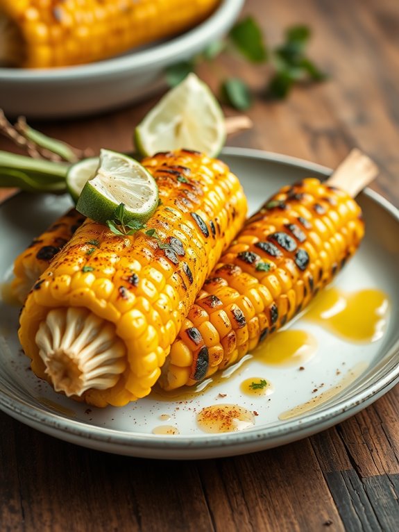 grilled smoky corn delight