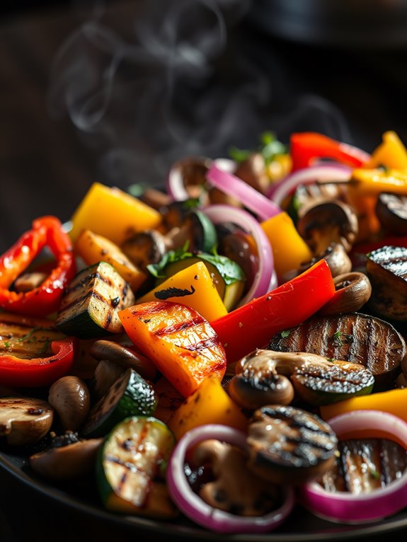 grilled smoky vegetable assortment