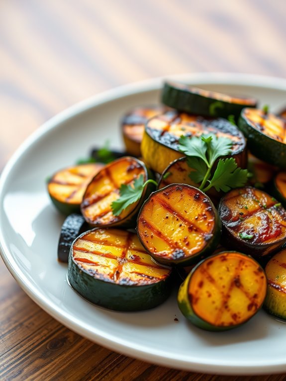 grilled zucchini and squash