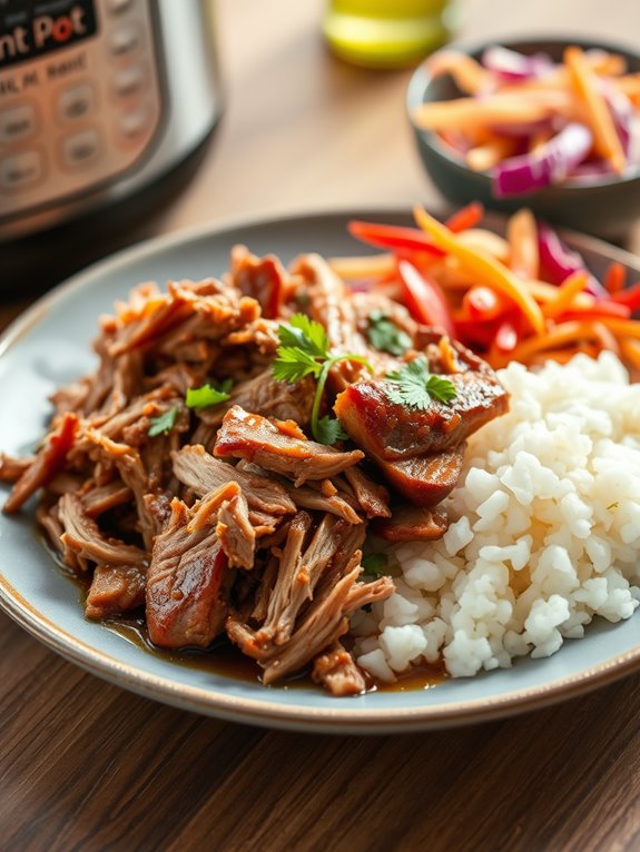 hawaiian style slow cooked pork