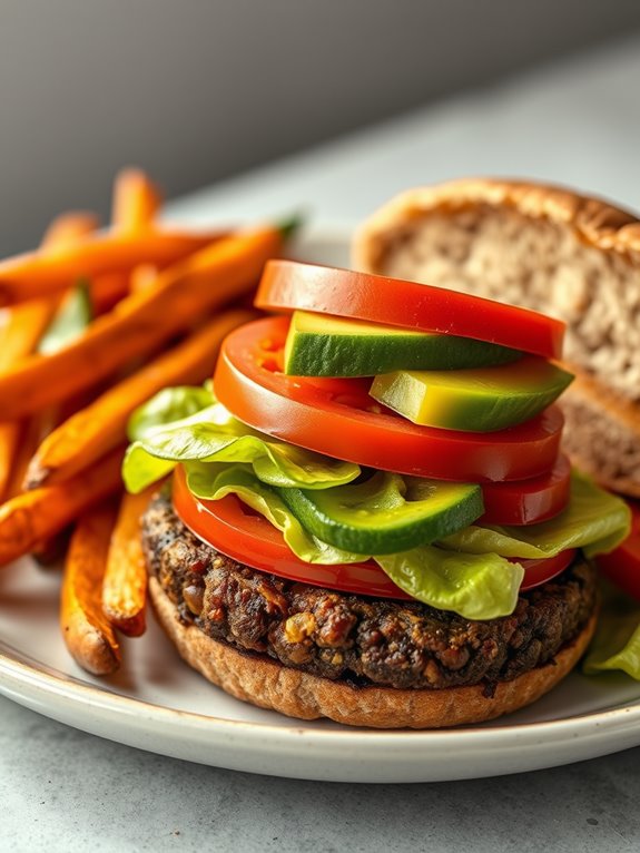 healthy black bean burgers