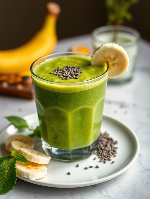 healthy green smoothie recipe