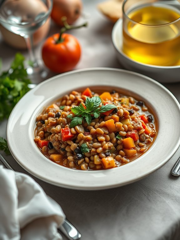 healthy lentil stew recipe