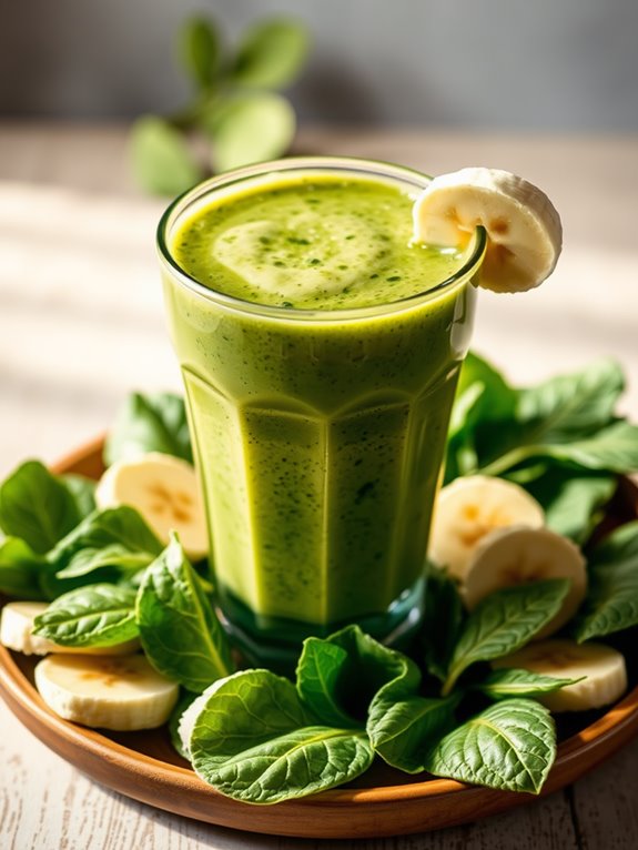 healthy spinach smoothie recipe