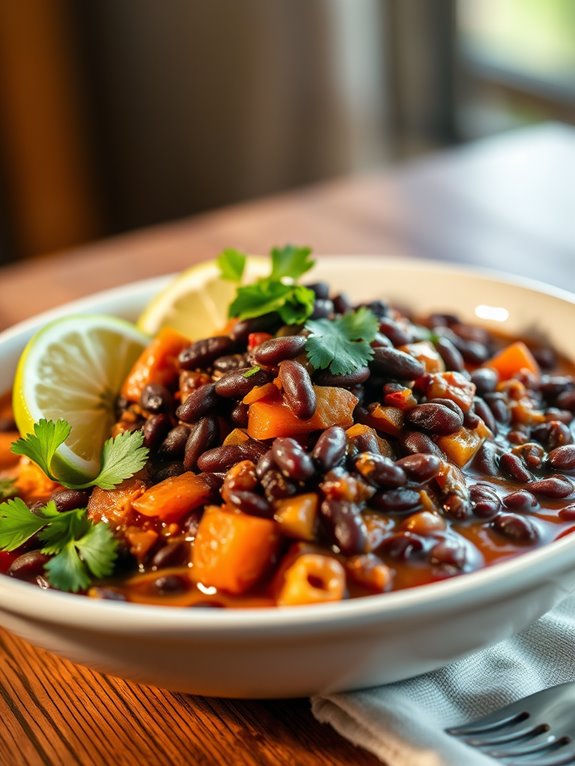 hearty and flavorful chili