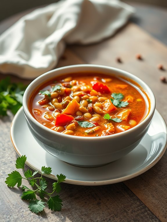 hearty and flavorful soup