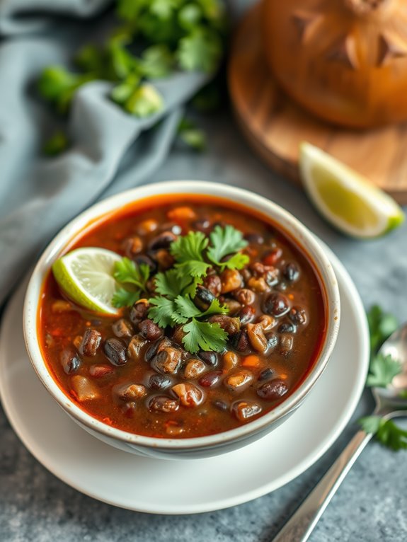 hearty and flavorful soup