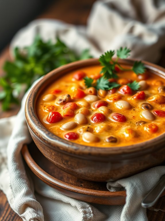 hearty bean and tomato soup