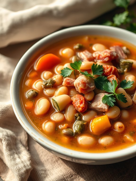 hearty bean and vegetable soup