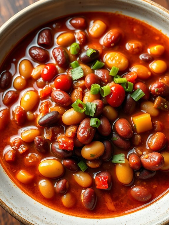 hearty bean chili recipe