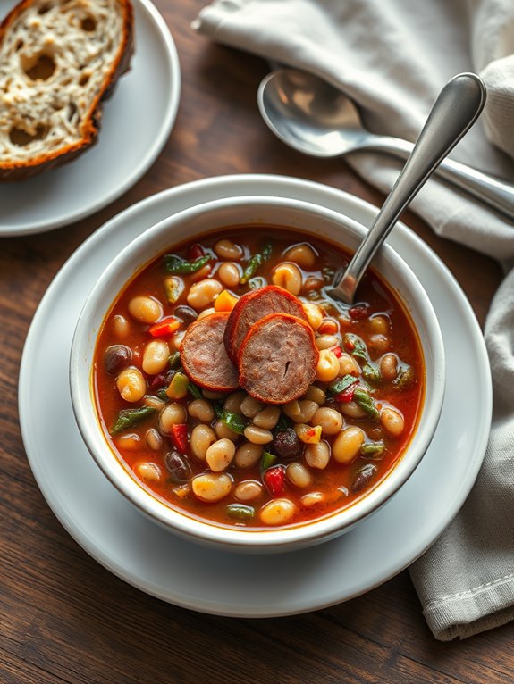 hearty bean soup recipe