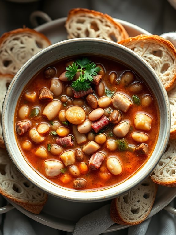 hearty bean soup recipe