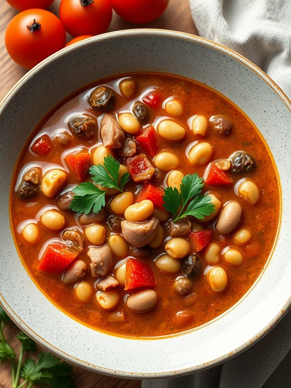 hearty bean soup recipe