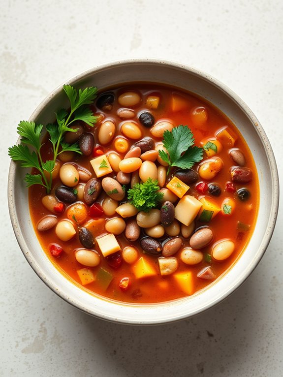 hearty bean soup recipe