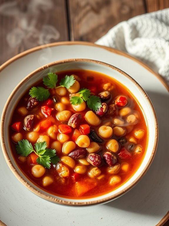 hearty bean soup recipe