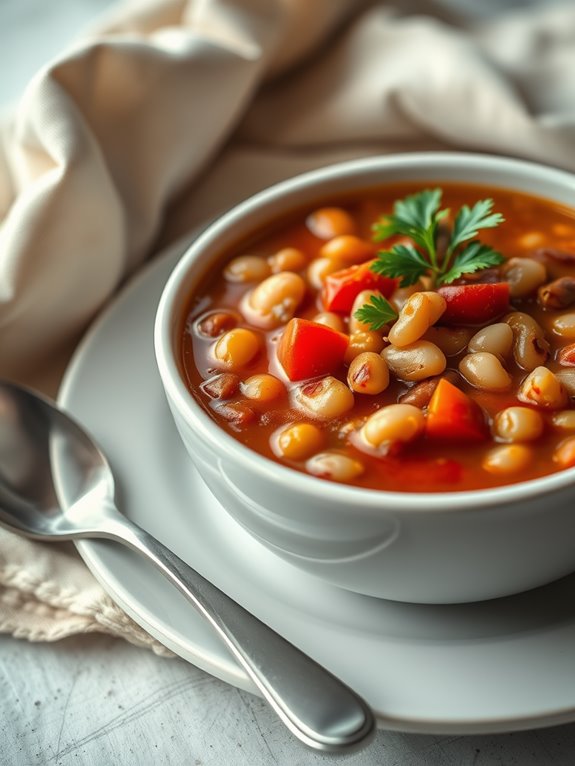 hearty bean soup recipe