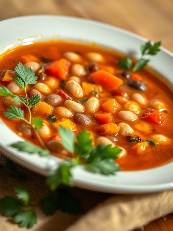 hearty bean soup recipe