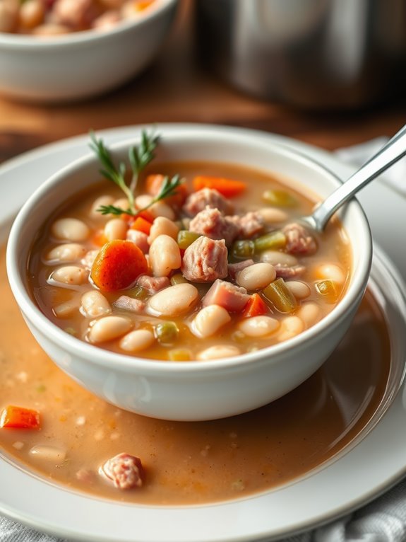 hearty bean soup recipe