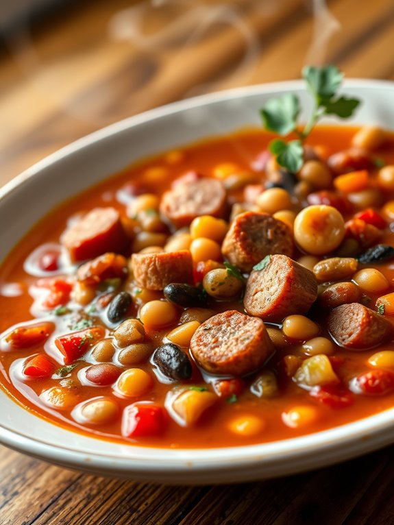 hearty bean soup recipe