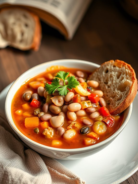 hearty bean soup recipe