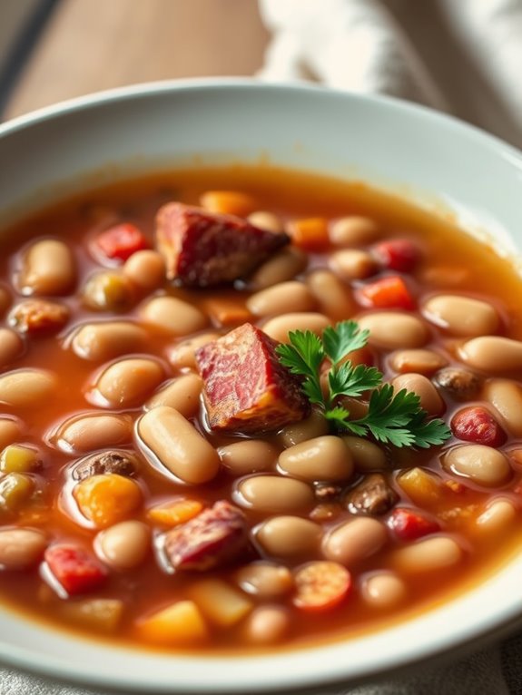 hearty bean soup recipe