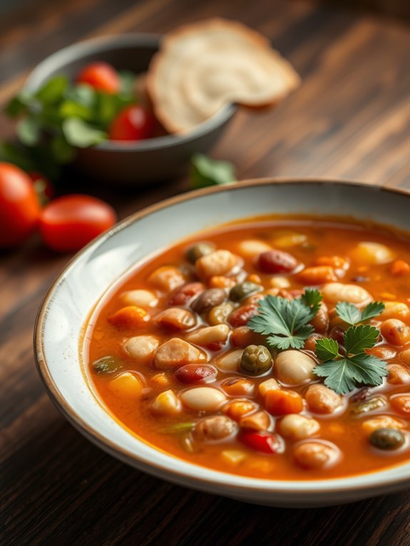 hearty bean vegetable soup