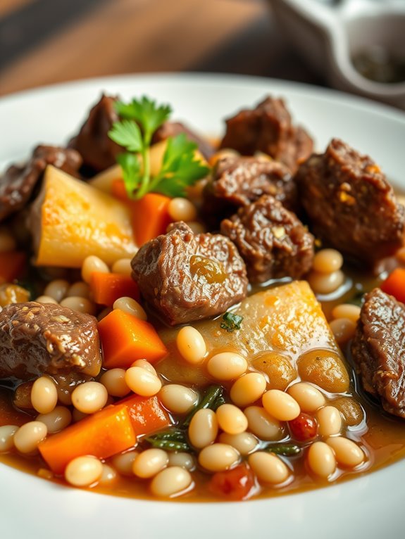 hearty beef barley stew