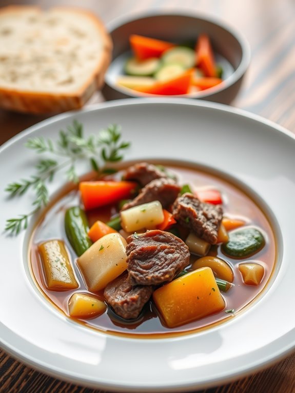 hearty beef vegetable soup