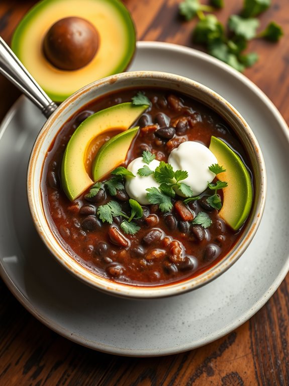 hearty black bean soup