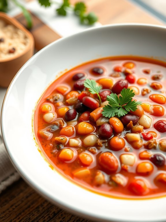 hearty five bean stew