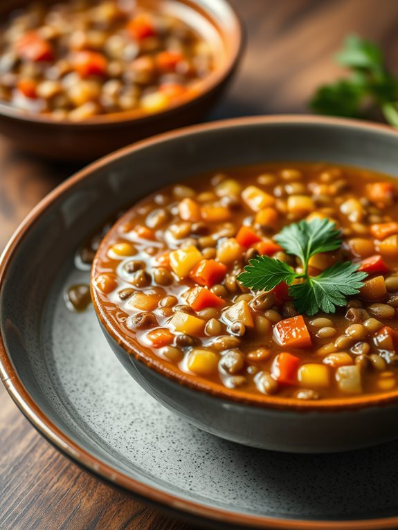 hearty lentil soup recipe