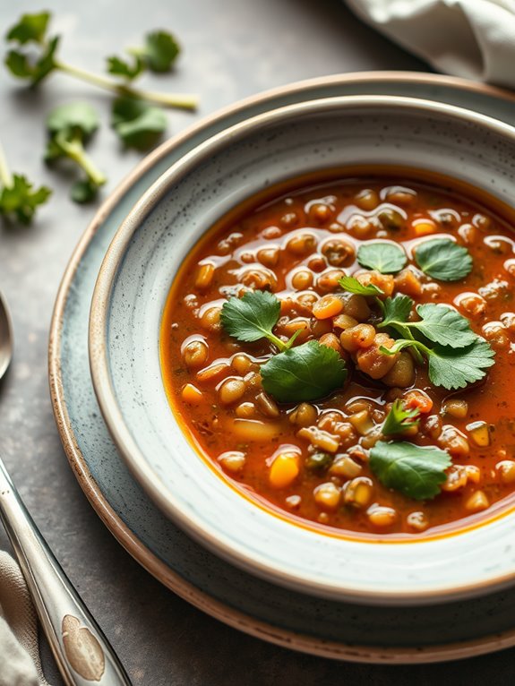 hearty lentil soup recipe