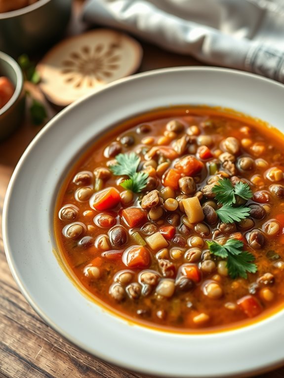 hearty lentil soup recipe