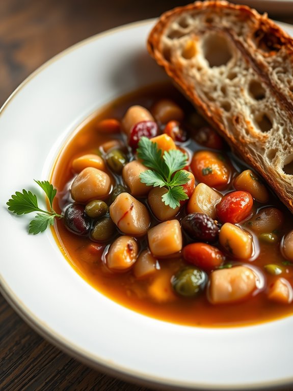 hearty mediterranean bean soup