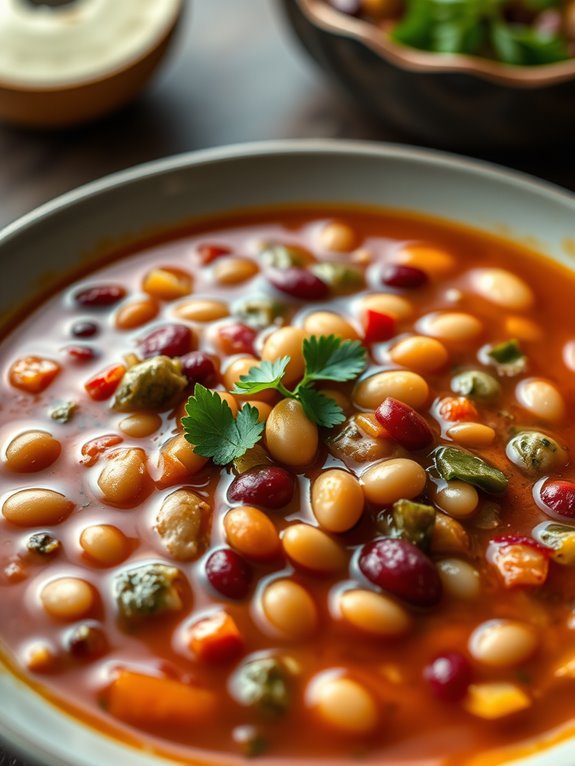 hearty nine bean soup recipe