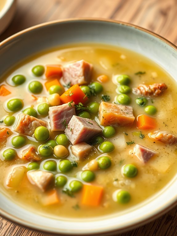 hearty pea soup recipe