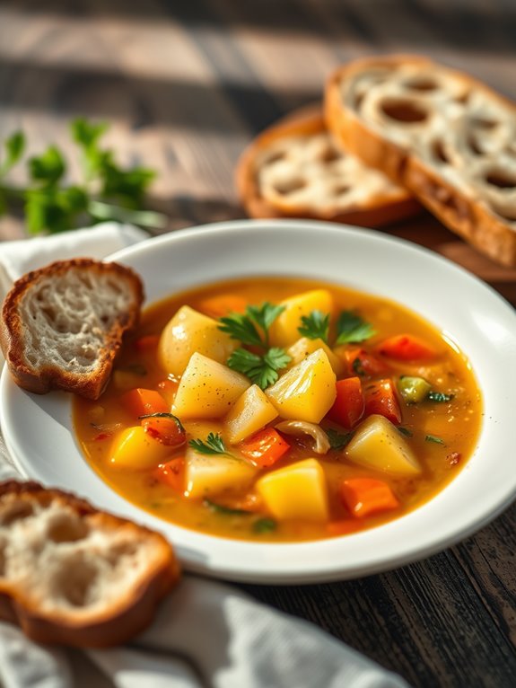 hearty potato vegetable soup