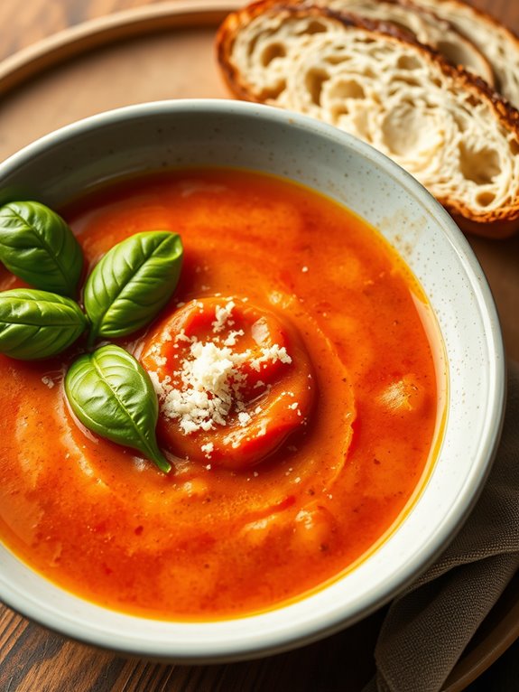 hearty tomato basil soup