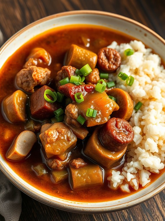 hearty turkey sausage stew