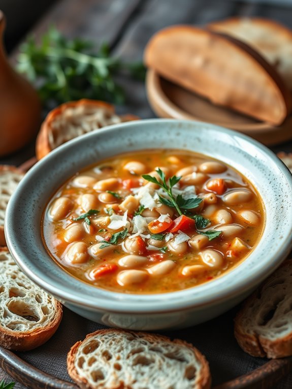 hearty tuscan bean soup