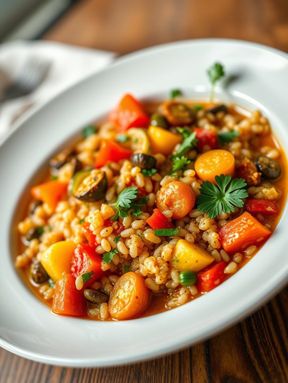 hearty vegetable quinoa stew