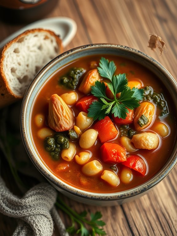 hearty vegetable soup recipe