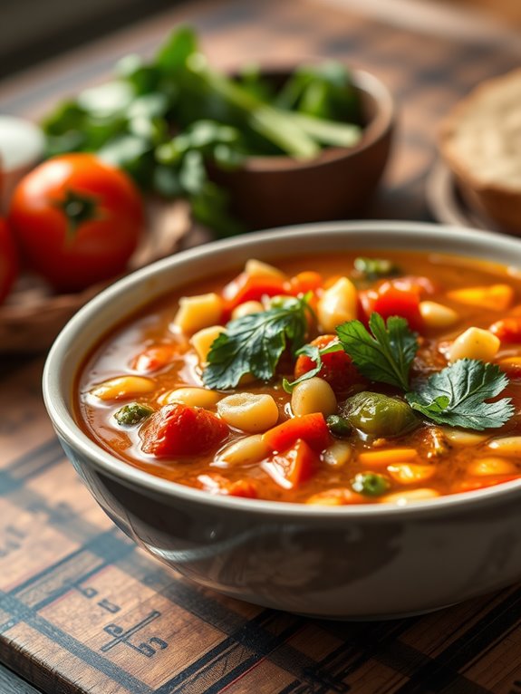 hearty vegetable soup recipe