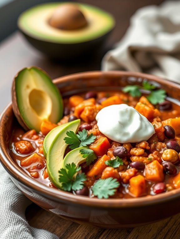 hearty vegetarian chili recipe