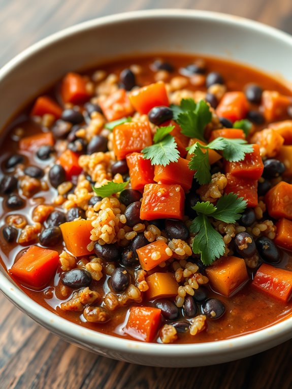 hearty vegetarian chili recipe